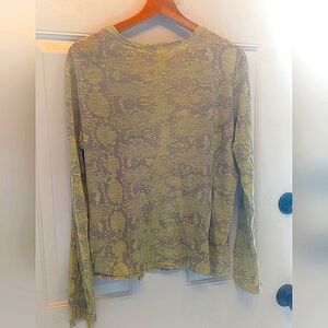  PROENZA SCHOULER Animal Print Crew Neck